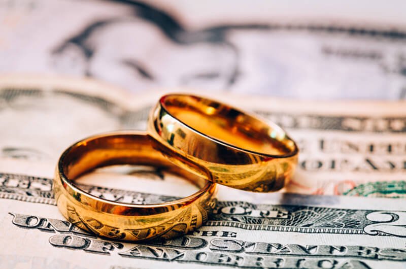 two wedding bands on money - financial and divorce planning services farmington CT