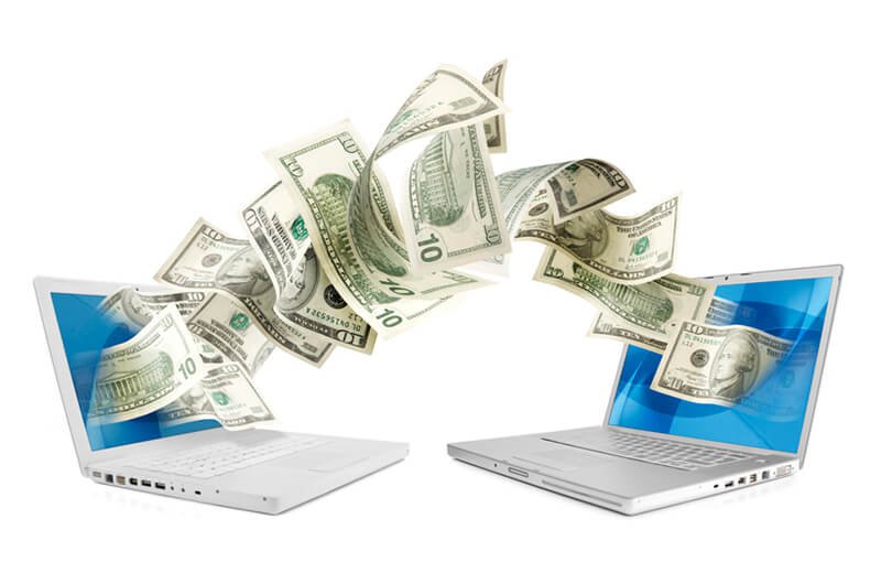 laptops sending money concept - wealth building planning services in farmington CT